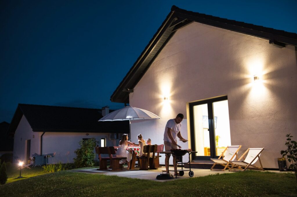 7 személyes házak terasszal